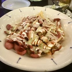 Salchipapas ( hot dog & fries )