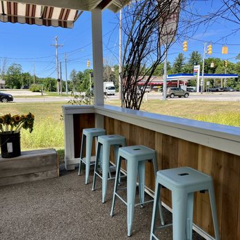 Up North Fields - Great seating for a quick lunch. - Modern European Near Me - Benzonia, Michigan Up North Fields - Great seating for a quick lunch. - Modern European Near Me - Benzonia, Michigan