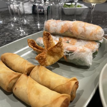 Pho Viet - Veggie egg roll, crab Rangoon & shrimp spring rolls! - Vietnamese Near Me - San Antonio, Texas Pho Viet - Veggie egg roll, crab Rangoon & shrimp spring rolls! - Vietnamese Near Me - San Antonio, Texas