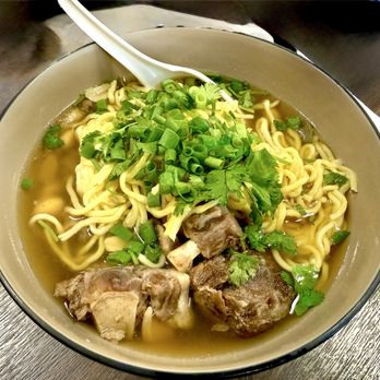 Liliha Bakery - Oxtail Soup with noodles - Bakeries Near Me - Pearl City, Hawaii