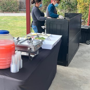 Taco Cart Catering - Set up - Caterers Near Me