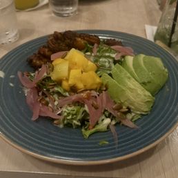 Shrimp and avocado salad