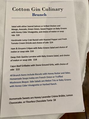 Menu photo 3 Cotton Gin Inn Culinary Edenton, NC
