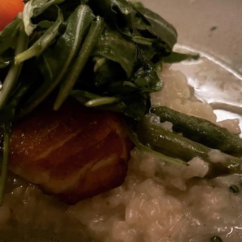 Shorebird - Chilean Sea Bass with Asparagus Risotto - Breakfast & Brunch Near Me - Sedona, Arizona Shorebird - Chilean Sea Bass with Asparagus Risotto - Breakfast & Brunch Near Me - Sedona, Arizona