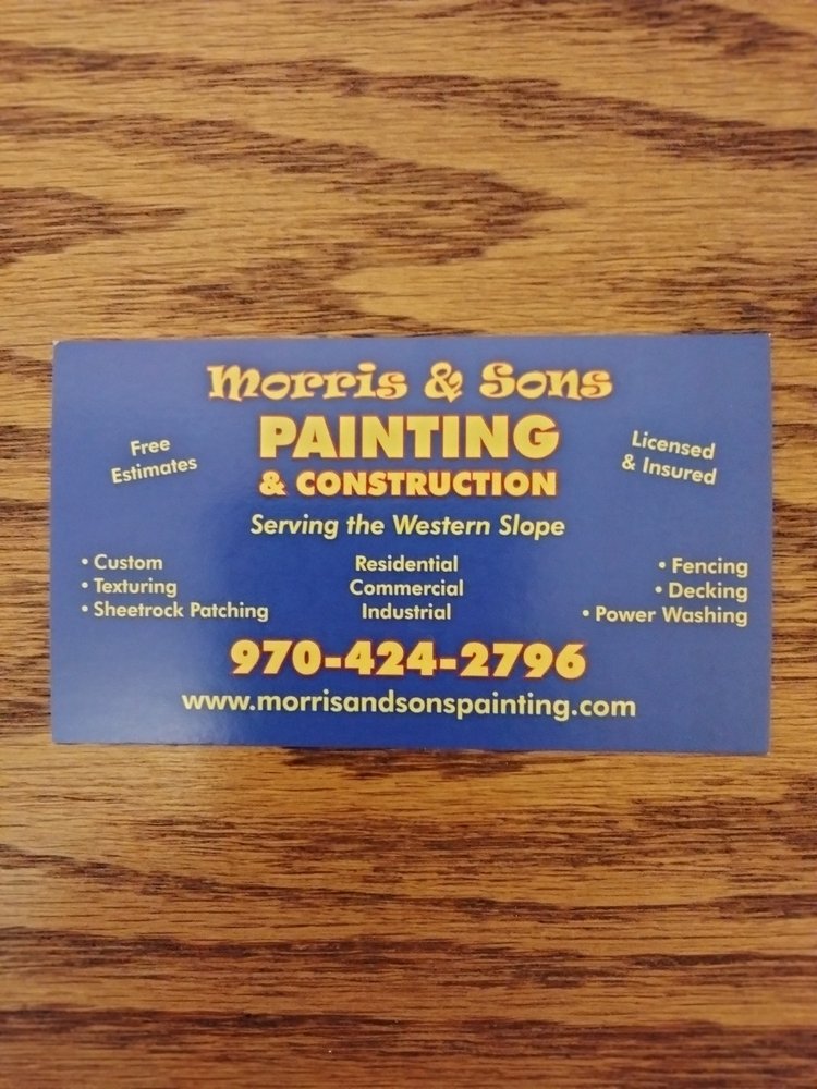 MORRIS AND SONS PAINTING Updated September 2024 Request