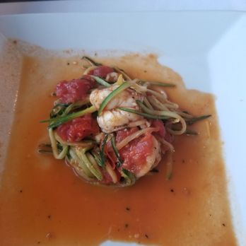 Cafe Testarossa - Zoodles and shrimp - Italian Near Me - Syosset, New York