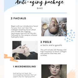 Sense of skin - 5 sessions designed to help with aging $440