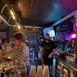 The Alcove - Best sports bar in Jeffersonville!! Hands down. *3 TVs. The soundtrack and crowd are so good which makes the sports even better