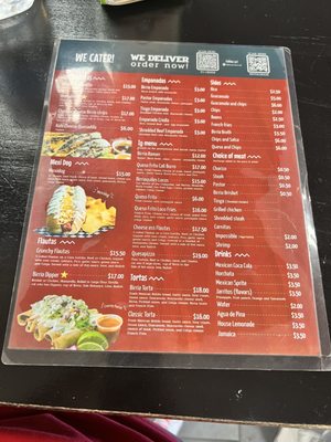 Menu photo 7 El Burro Loco Orlando, FL