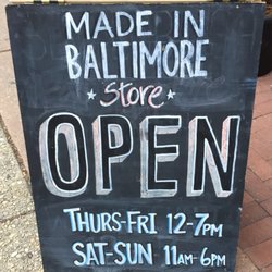 Made In Baltimore Store