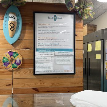 Sweet Saint - menu - Ice Cream & Frozen Yogurt Near Me - New Orleans, Louisiana Sweet Saint - menu - Ice Cream & Frozen Yogurt Near Me - New Orleans, Louisiana