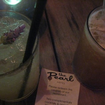 The Pearl Hotel - Marie Antoinette and Ginger Beer cocktail - San Diego, CA