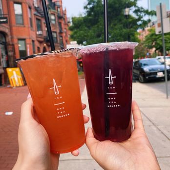 Ten One Tea House - Grapefruit Green Tea and Rose Roselle tea - Bubble Tea Near Me - Boston, Massachusetts Ten One Tea House - Grapefruit Green Tea and Rose Roselle tea - Bubble Tea Near Me - Boston, Massachusetts