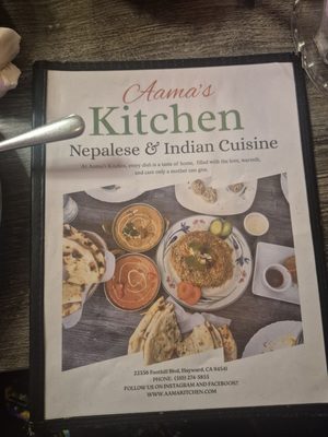 Menu photo 1 Aama's Kitchen Hayward, CA Menu photo 1 Aama's Kitchen Hayward, CA