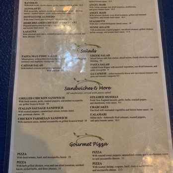 Pasta Max Cafe - Menu - Italian Near Me - McDonough, Georgia Pasta Max Cafe - Menu - Italian Near Me - McDonough, Georgia