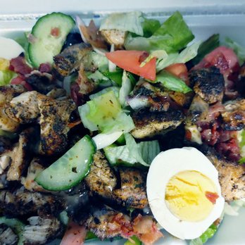 Sorrento's Pizza - Cobb Salad - Pizza Near Me - Manchester, Connecticut Sorrento's Pizza - Cobb Salad - Pizza Near Me - Manchester, Connecticut