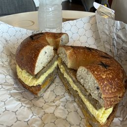2 Egg with Cheese, Bacon or Ham or Sausage 2 Egg with Cheese, Bacon or Ham or Sausage