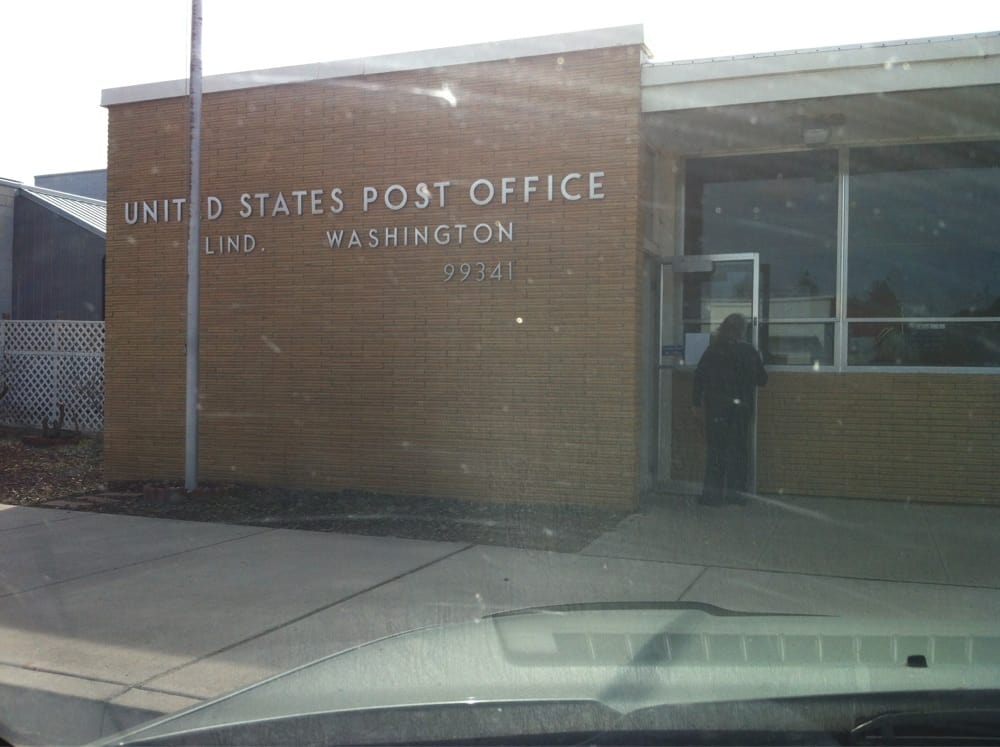 US POST OFFICE Updated March 2024 119 W 2nd Ave, Lind, Washington