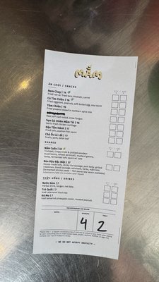Menu photo 1 Mắm New York, NY