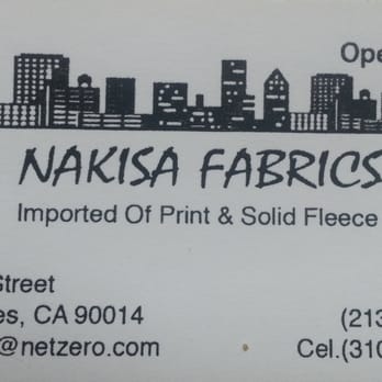 Nakisa Fabrics - Fabric Stores Near Me - Los Angeles, California Nakisa Fabrics - Fabric Stores Near Me - Los Angeles, California