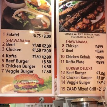 Zaad - Amsterdam Ave - Falafel Near Me - New York, New York