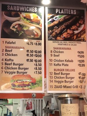 Menu photo 2 Zaad - Amsterdam Ave New York, NY