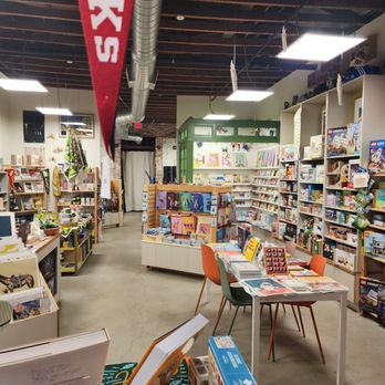 Art House & Co - Inside of store from bay window - Toy Stores Near Me - Ventura, California