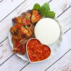 Abantu Executive African Cuisine - Fufu , Ben's and grill herbal chicken
