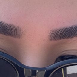 Eyebrow lamination + wax + tint