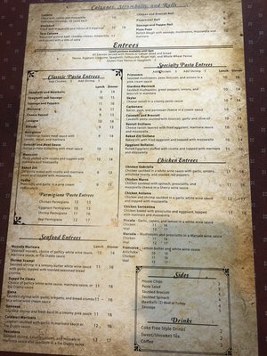 Menu photo 1 Antonio's Pizza & Pasta Wilmington, NC Menu photo 1 Antonio's Pizza & Pasta Wilmington, NC
