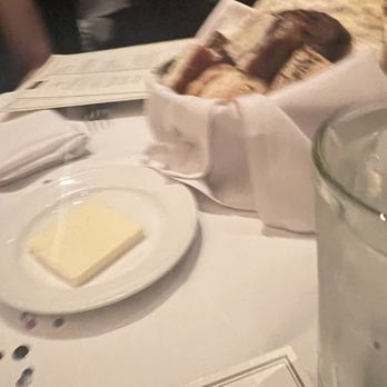 The Capital Grille - Dry- stale- bread- the butter tasted better then the basket - Steakhouses Near Me - Baltimore, Maryland