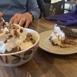 Verona Wine and Bistro - Bananas Foster and Tiramisu