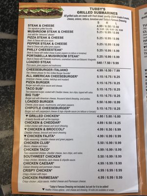Menu photo 2 Tubby's Detroit, MI Menu photo 2 Tubby's Detroit, MI