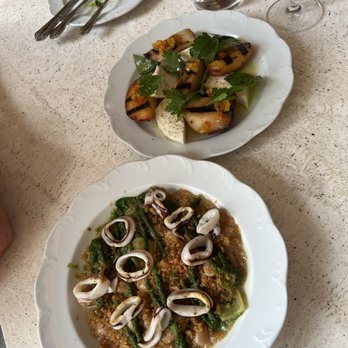 Crevette - Grilled octopus with butter beans - Seafood Near Me - New York, New York