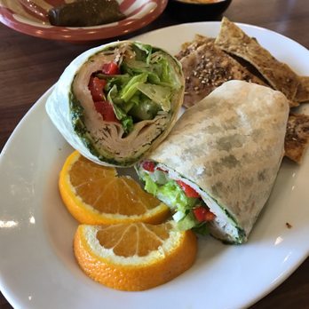 Cafesano - Turkey pesto wrap - Mediterranean Near Me - Dulles, Virginia
