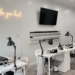 Rose Nail Bar - Renovation! New salon interior
