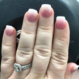 Beautiful Ombré Pink n White SNS Beautiful Ombré Pink n White SNS