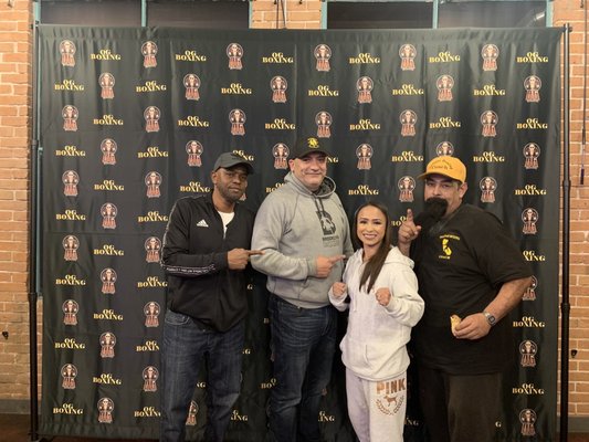 Photo of La Perla Sports Cantina - Glendale, AZ, US. a group of people posing for a picture