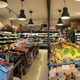 Panoramic view of the main area of the store Panoramic view of the main area of the store