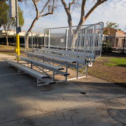 Paramount Park - Bleachers by the baseball field