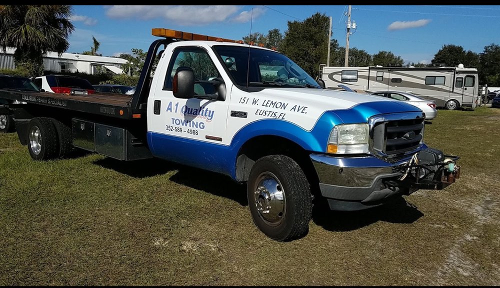 A1 QUALITY TOWING Updated October 2024 151 W Lemon Ave, Eustis, Florida Towing Phone
