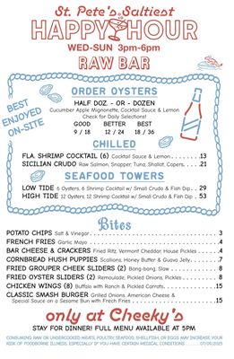 Menu photo 8 Cheeky's St. Petersburg, FL Menu photo 8 Cheeky's St. Petersburg, FL