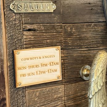 Cowboys & Angels - Operating hours - Cocktail Bars Near Me - Springdale, Utah