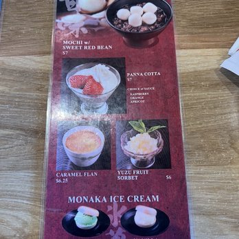 Meiji Seimen - Menu - Noodles Near Me - Costa Mesa, California