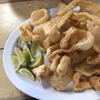 Gonzalez's Restaurant - Fresh chicharrones that are still crackling table side - Mexican Near Me - Orange, California