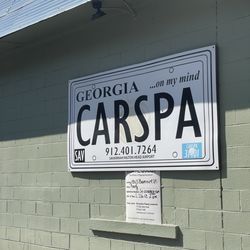 Car Spa - Carspa sign