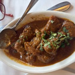 Taj of India Cuisine - Lamb/Goat Vindaloo  (S)