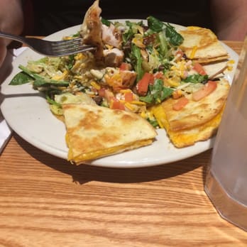 Chili's - Quesadilla and chicken salad combo - American Near Me - Roseville, California