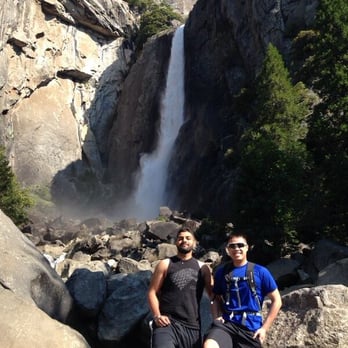 Lower Yosemite Falls - My homie and me - Parks Near Me Lower Yosemite Falls - My homie and me - Parks Near Me