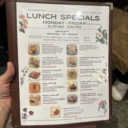 Lunch specials!